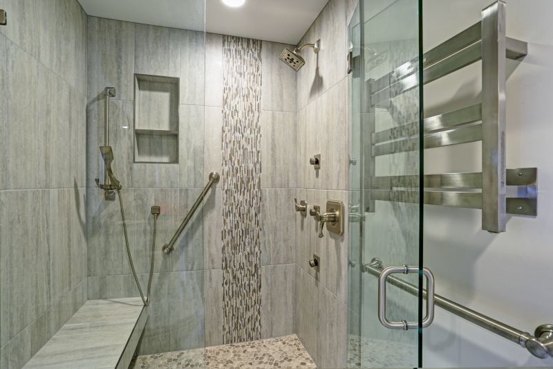 Shower Niche with Natural Stone